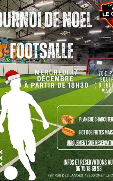 Tournoi de Noël Footsalle