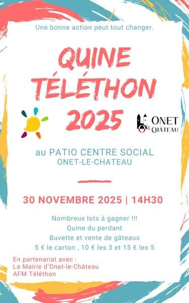 Quine du Téléthon