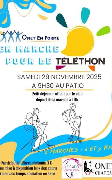 Une marche pour le Téléthon