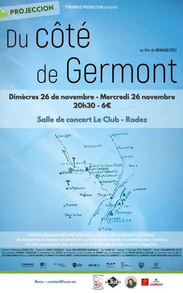 Projection du film Du côté de Germont - de Renaud Fély