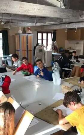 Festival Bonheurs d'Hiver - Stage de dessin avec DAF - Vieux Moulin