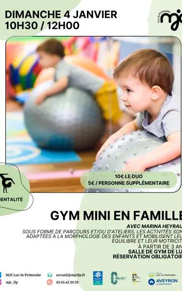 LOISIRS EN FAMILLE : Gym mini