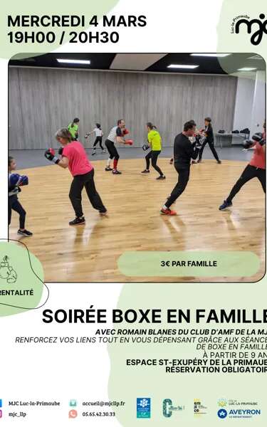 LOISIRS EN FAMILLE : Soirée boxe
