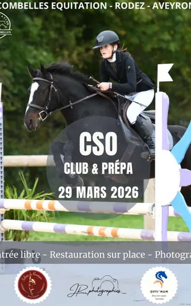 Concours de Saut d'Obstacles - Combelles Équitation
