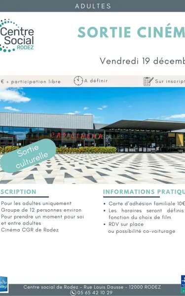 Sortie culturelle : cinéma