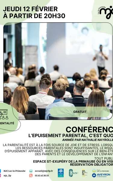 CONFÉRENCE : Épuisement parental, c'est quoi ?
