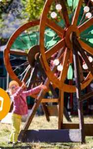 Festival Bonheurs d'Hiver - Animation instrument géants