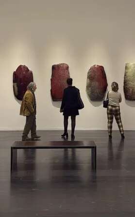 PARCOURS AUTRES NOIRS AU MUSÉE SOULAGES : LES ARESHIMA DE BERNARD DEJONGHE