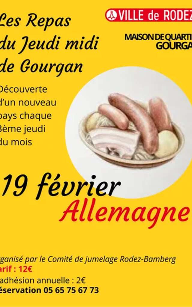 Les Repas du Jeudi midi de Gourgan