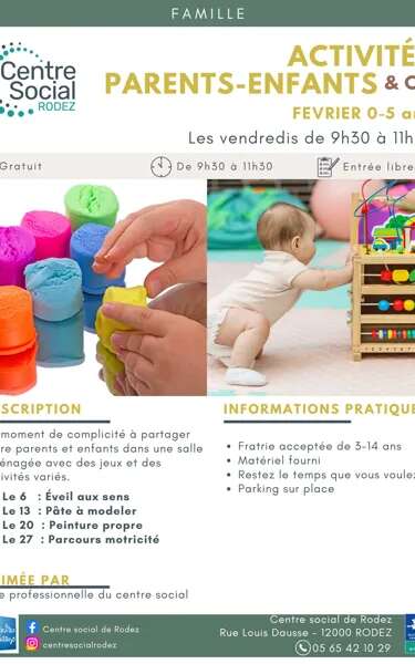 Activités parents & enfants (0-5ans)