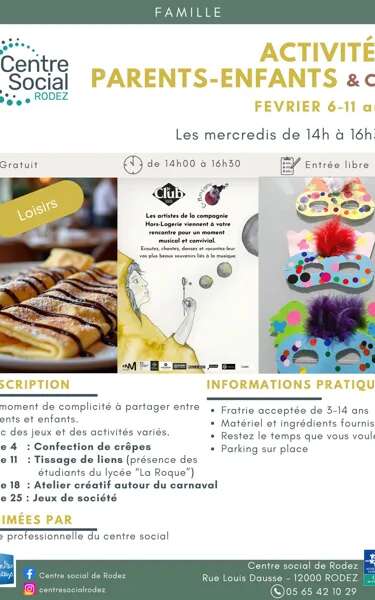 Activités parents & enfants (6-11ans)