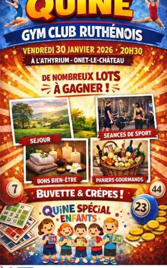 Quine du Gym Club Ruthénois