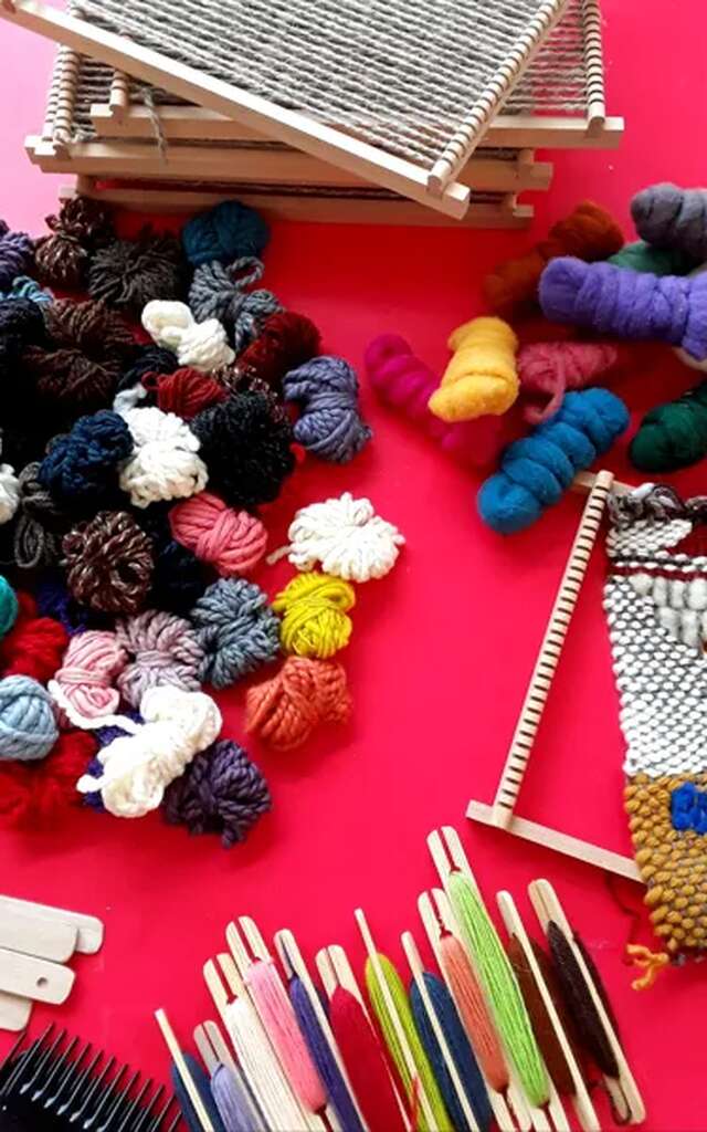 Visite/atelier pour tous : "Initiation au tissage" - COMPLET