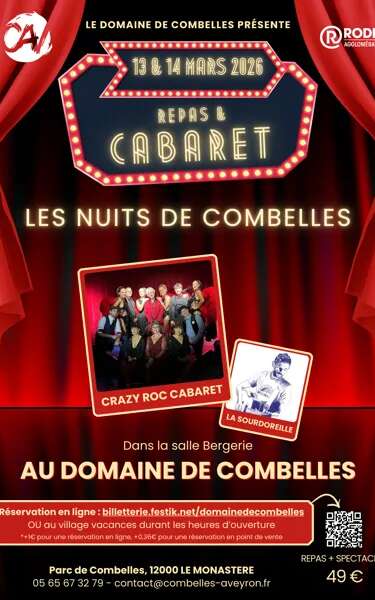 Repas & cabaret : Les Nuits de Combelles