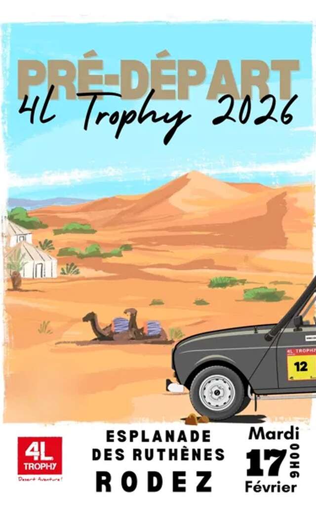 Pré-départ 4L Trophy 2026