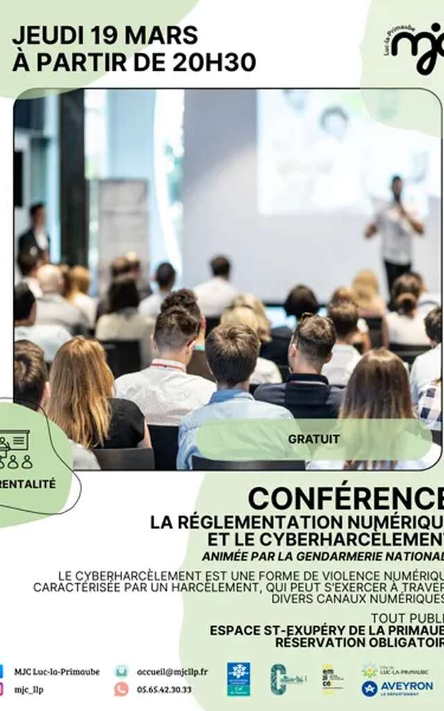 CONFÉRENCE : La règlementation numérique et le cyberharcèlement