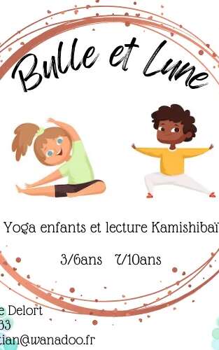 Bulle et Lune :  Yoga enfants et lecture Kamishibai
