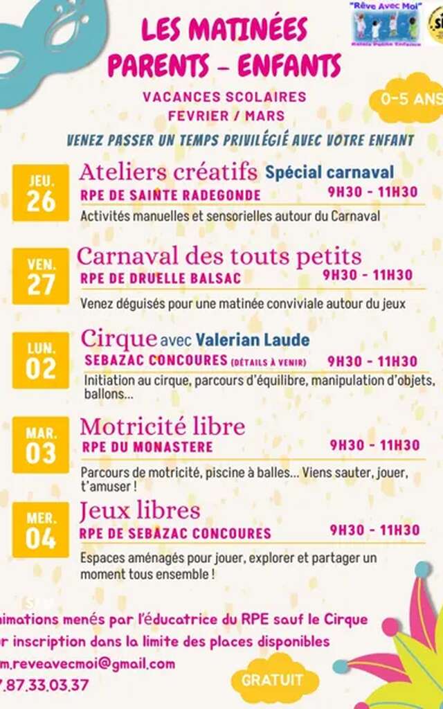 Matinée "Parents-Enfants"