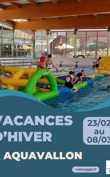 Animations pendant les vacances d'hiver à Aquavallon