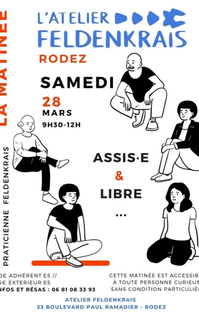 Matinée Feldenkrais : assis·e et libre...