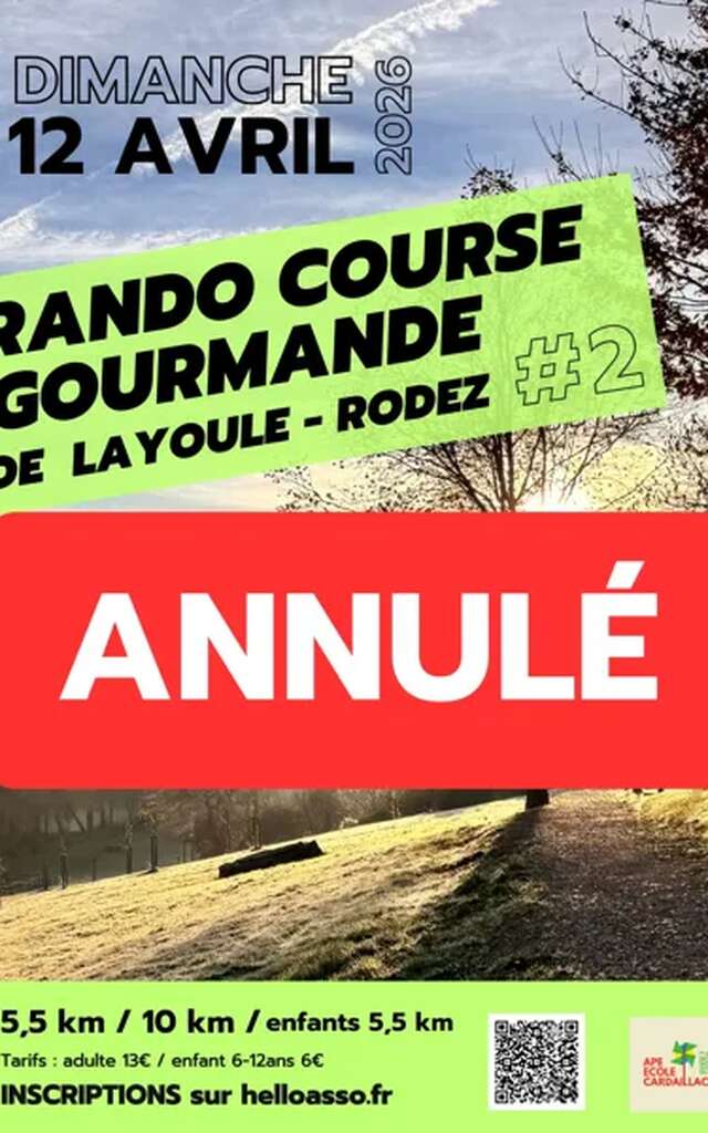 Randonnée / course gourmande de Layoule