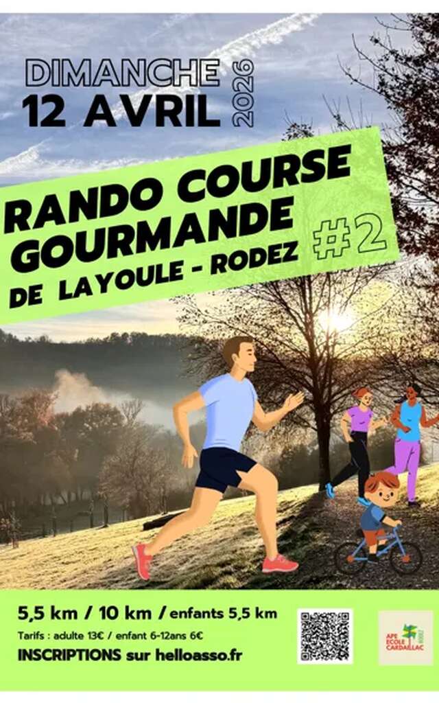 Randonnée / course gourmande de Layoule