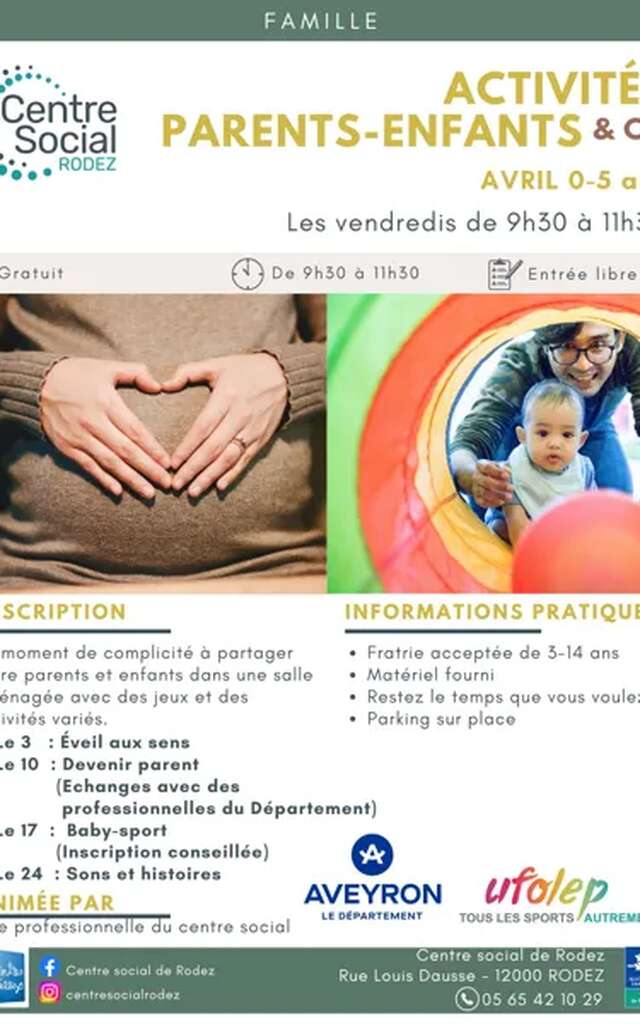 Activités parents & enfants (0-5ans)