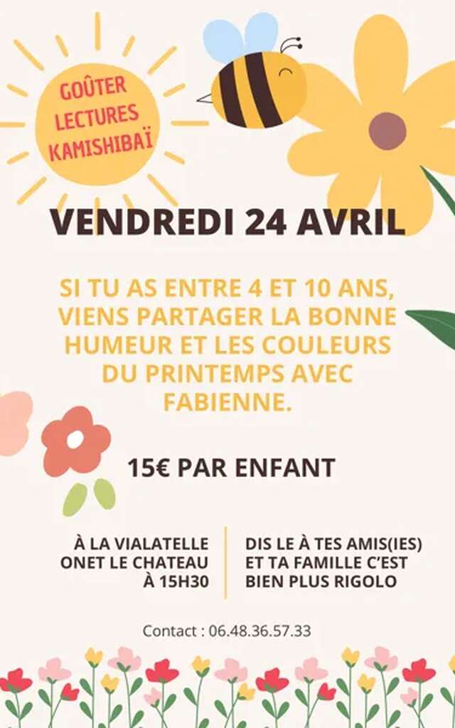 Gouter/Lectures KAMISHIBAI