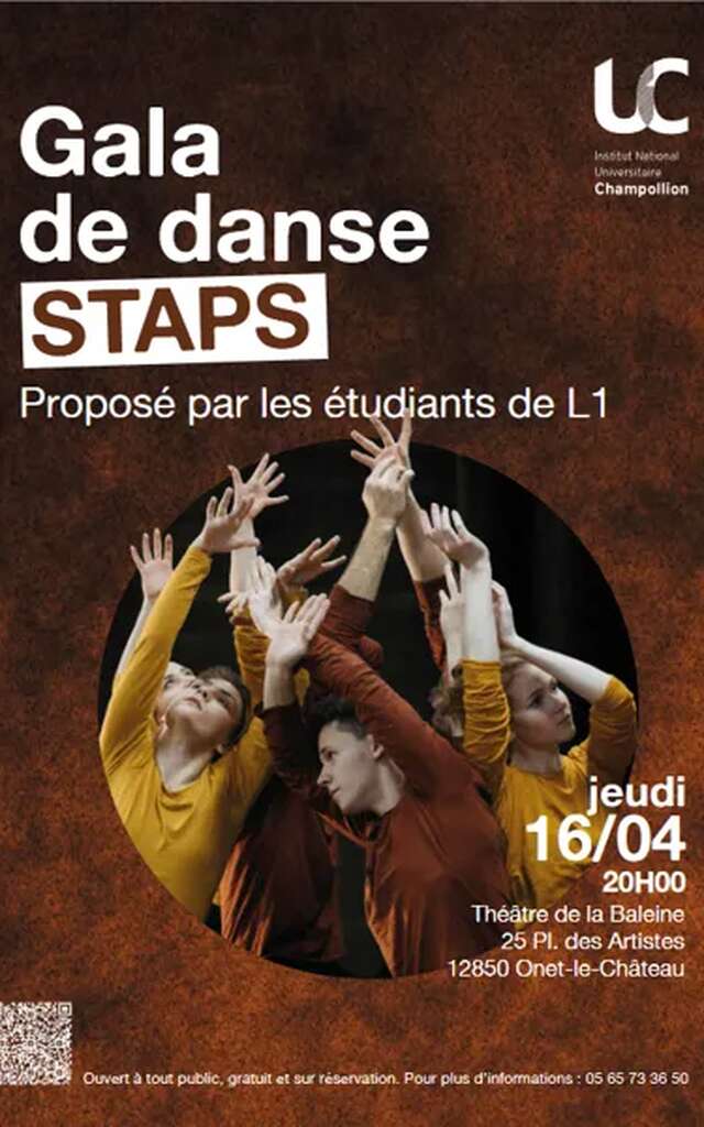 Gala de danse des étudiants STAPS de Rodez