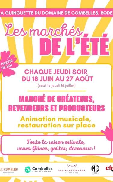 Les marchés de l'été des Audacieuses