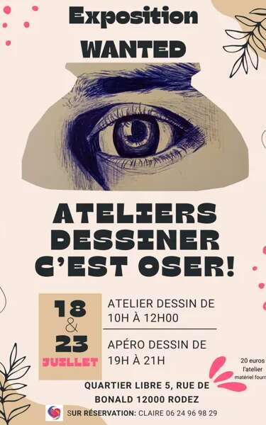 Ateliers dessiner c'est oser !