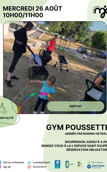 LOISIR EN FAMILLE : Gym poussette