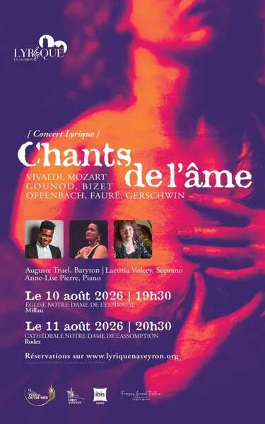 Concert lyrique : Chants de l'âme