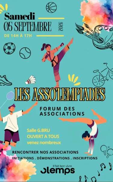 Asso’lempiades : les associations d’Olemps vous donnent rendez-vous !