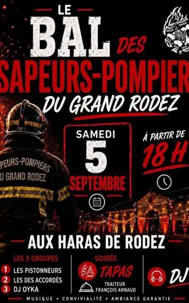 Bal des sapeurs-pompiers du Grand Rodez