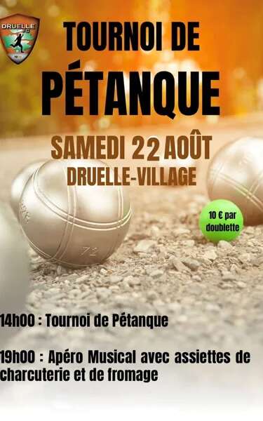 Tournoi de pétanque