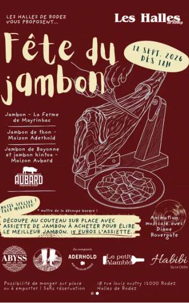 Fête du Jambon aux Halles de Rodez
