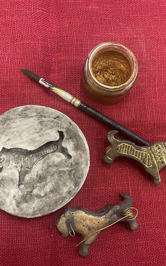 Musée-parc Arkéos - Les ateliers des vacances enfant : Dolce fibula