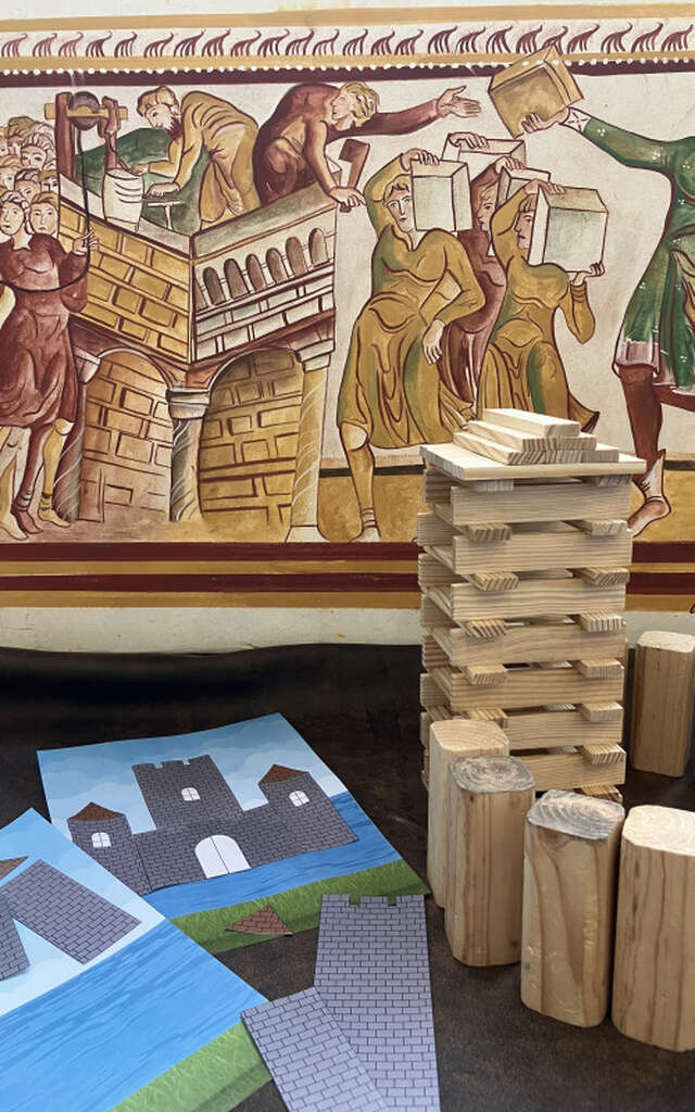 Arkéos - Les ateliers des vacances : Fort comme un château !