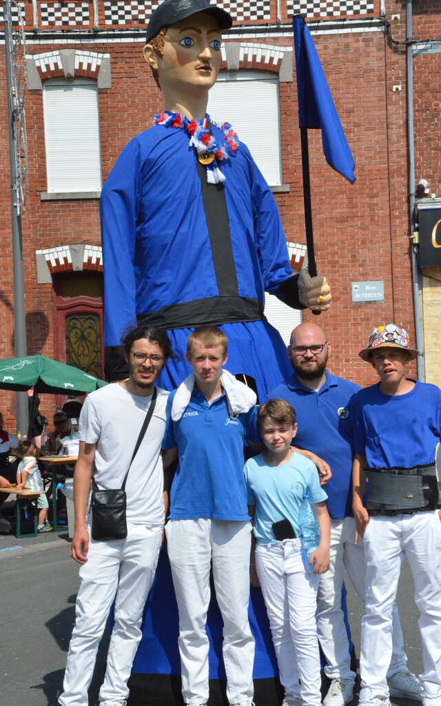 Baptême du géant "POUCHNARD" - Journées Européennes du Patrimoine