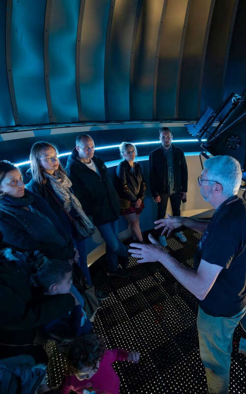 Orionis, planétarium du Douaisis - Visite de l'observatoire - Les nuits de l'équinoxe