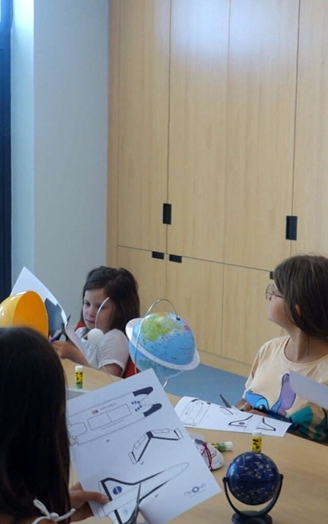 Orionis, planétarium du Douaisis - Atelier Navette spatiale