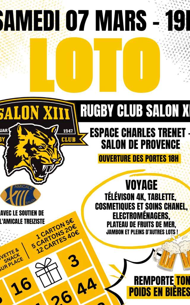 Loto du rugby XIII