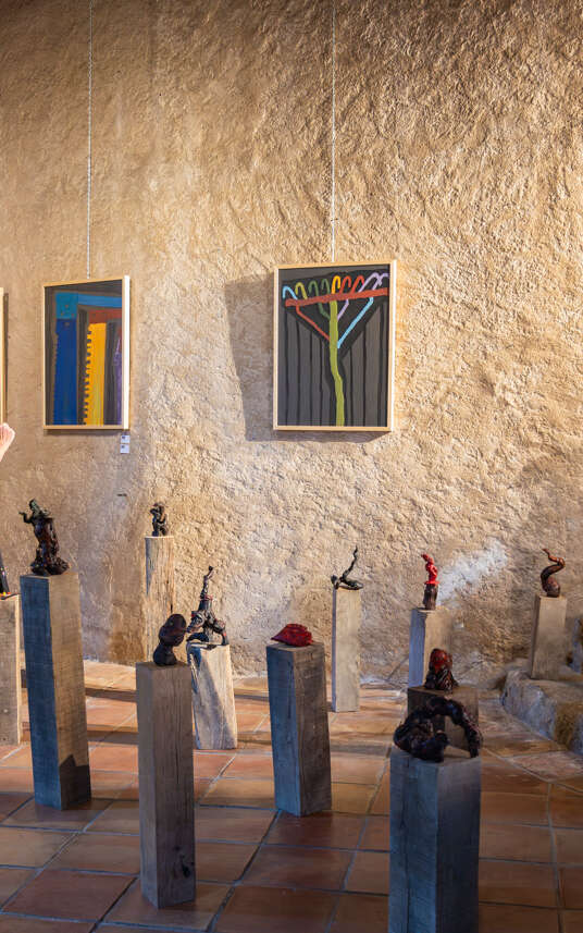 Exposition des sculptures Pierre-Louis Doreau et des tableaux de Coline Fabre