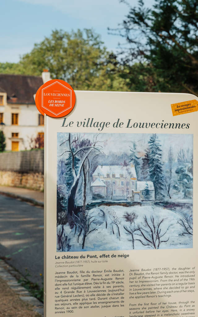 Chemin des Impressionnistes à Louveciennes - Balade guidée