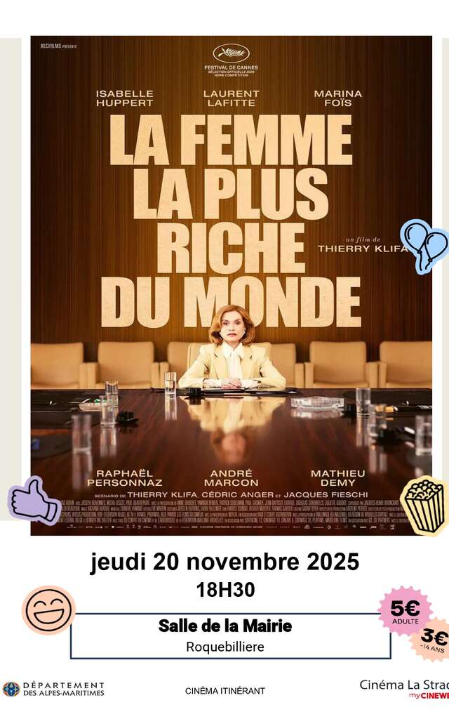 Cinéma : "La femme la plus riche du monde "