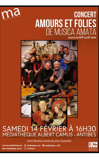 Amours et folies Concert de Musica Amata