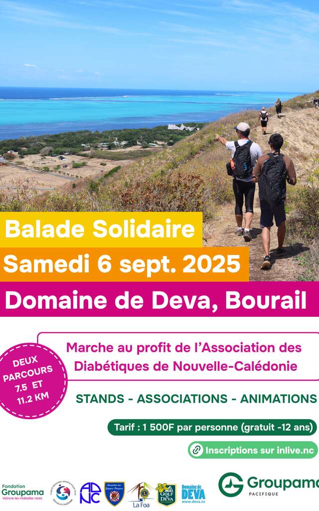 Balade solidaire Groupama Pacifique