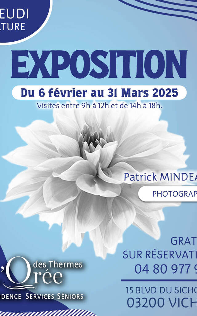 Exposition Patrick Mindeau - Photographe