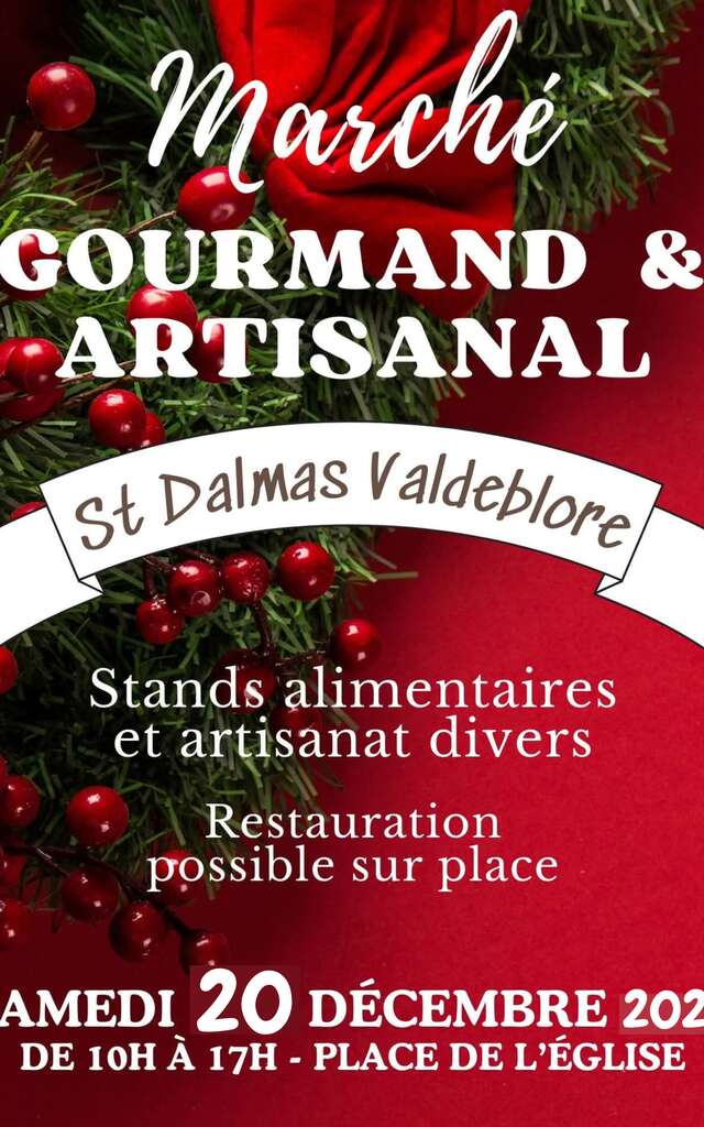 Marché à thème "Gourmand & Artisanal de Noël"